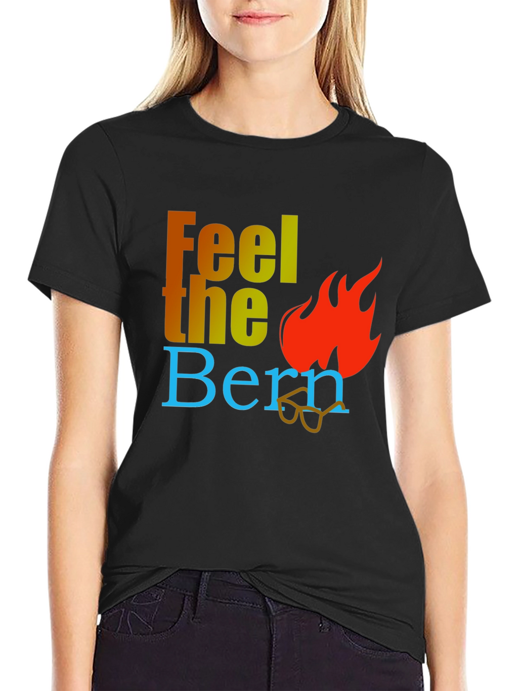 Feel the Bern Political Graphic Tee
