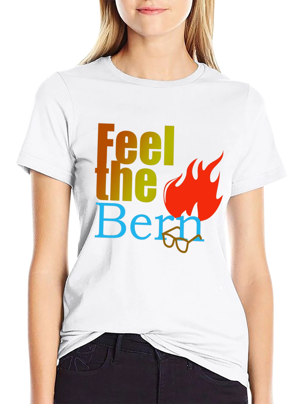 Feel the Bern Political Graphic Tee