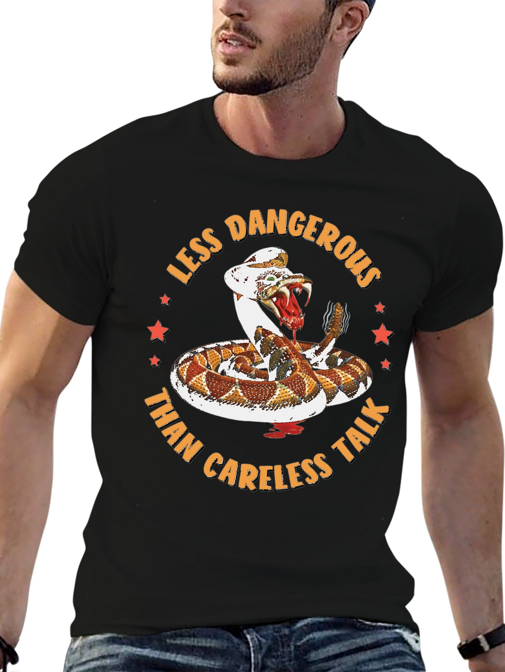 Less Dangerous Rattlesnake T-Shirt