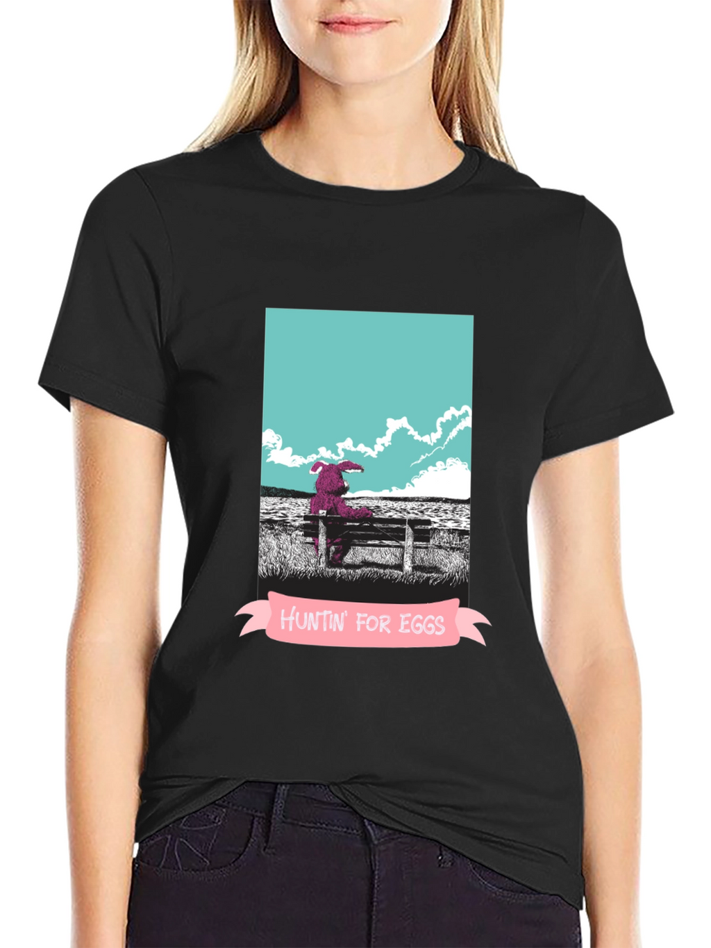 Huntin For Eggs Graphic Tee