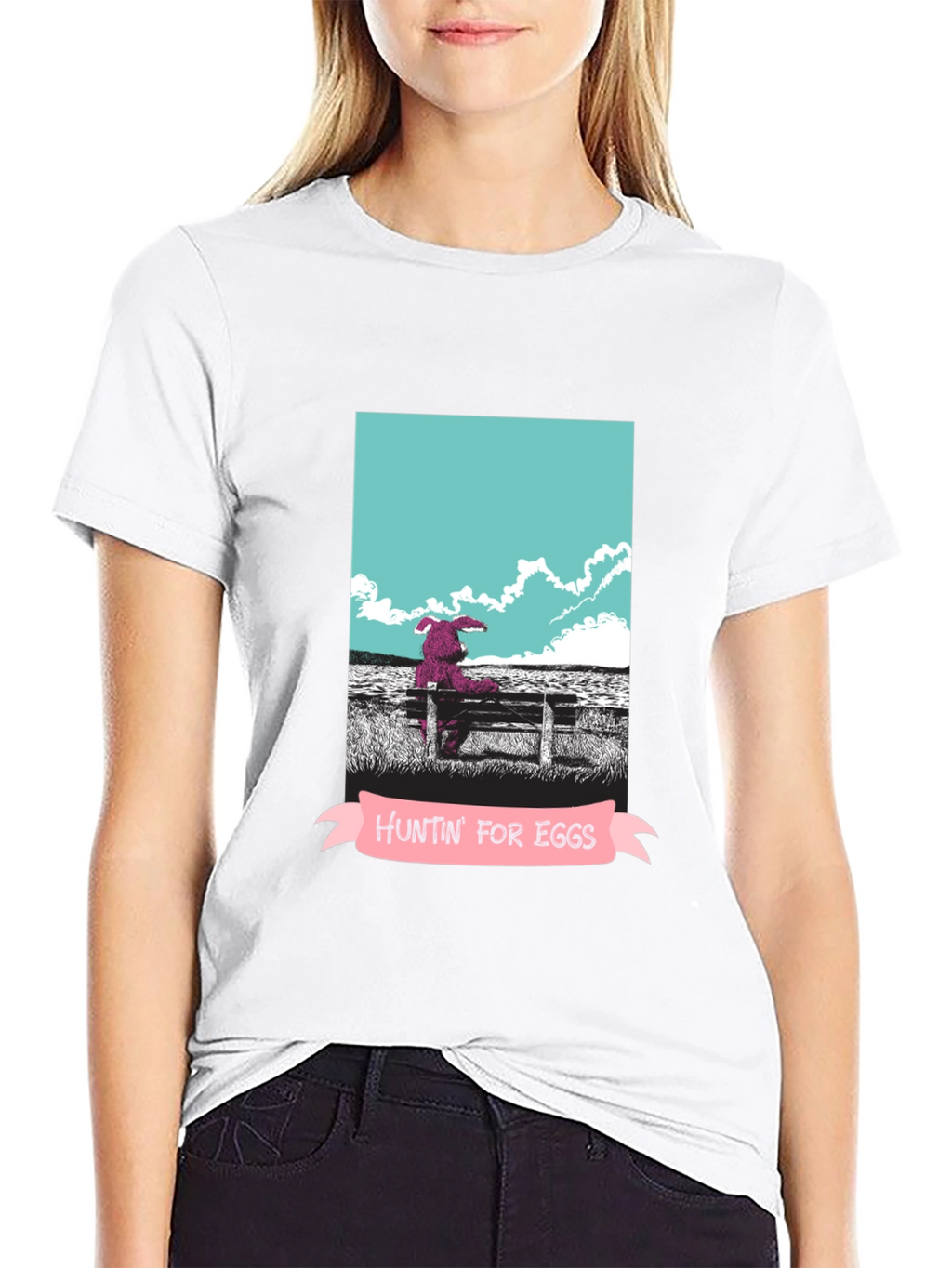 Huntin For Eggs Graphic Tee