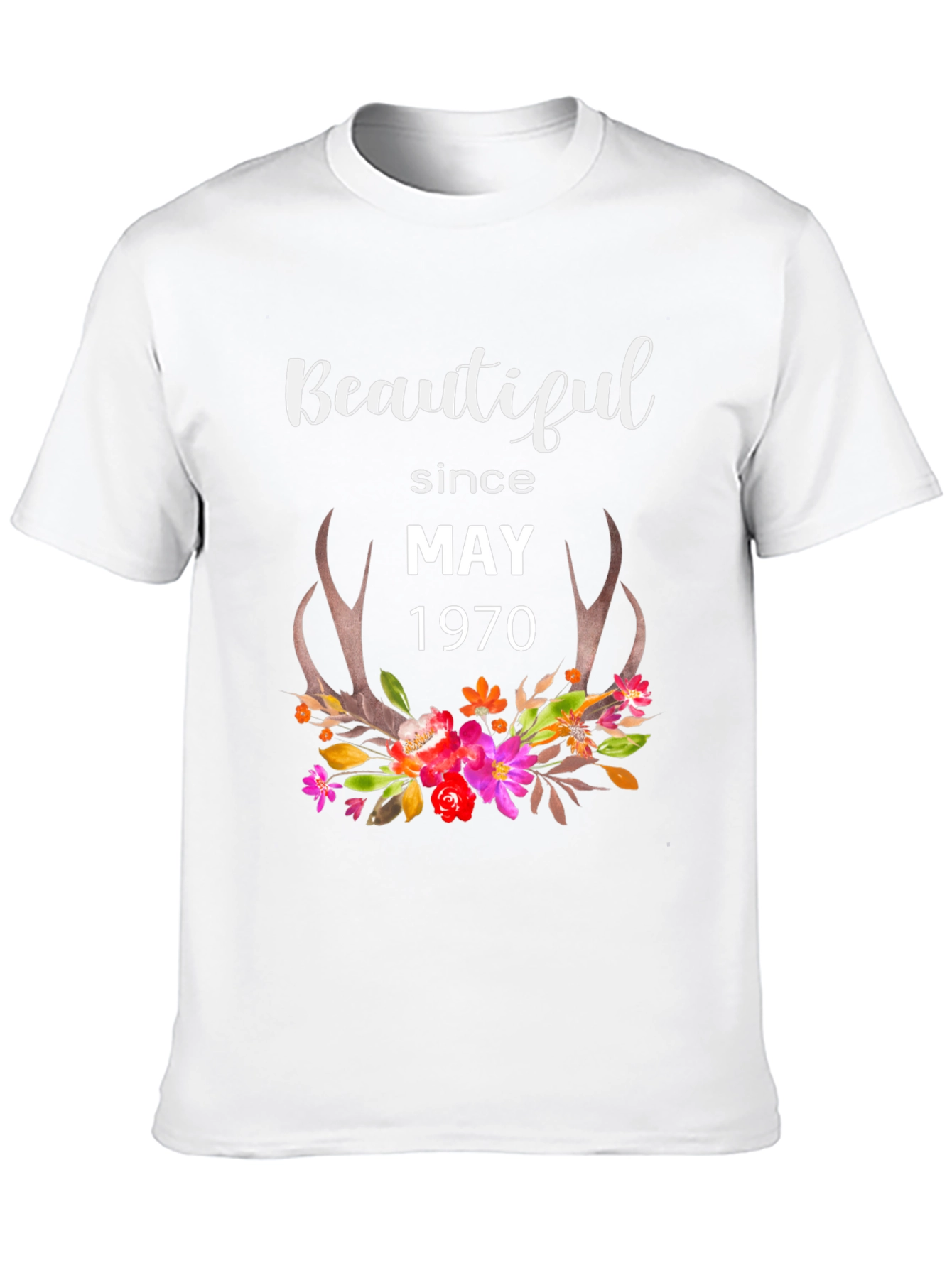 Beautiful Since May 1970 Graphic T-Shirt