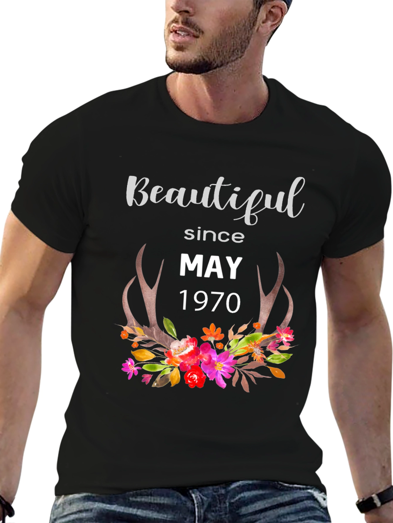 Beautiful Since May 1970 Graphic T-Shirt