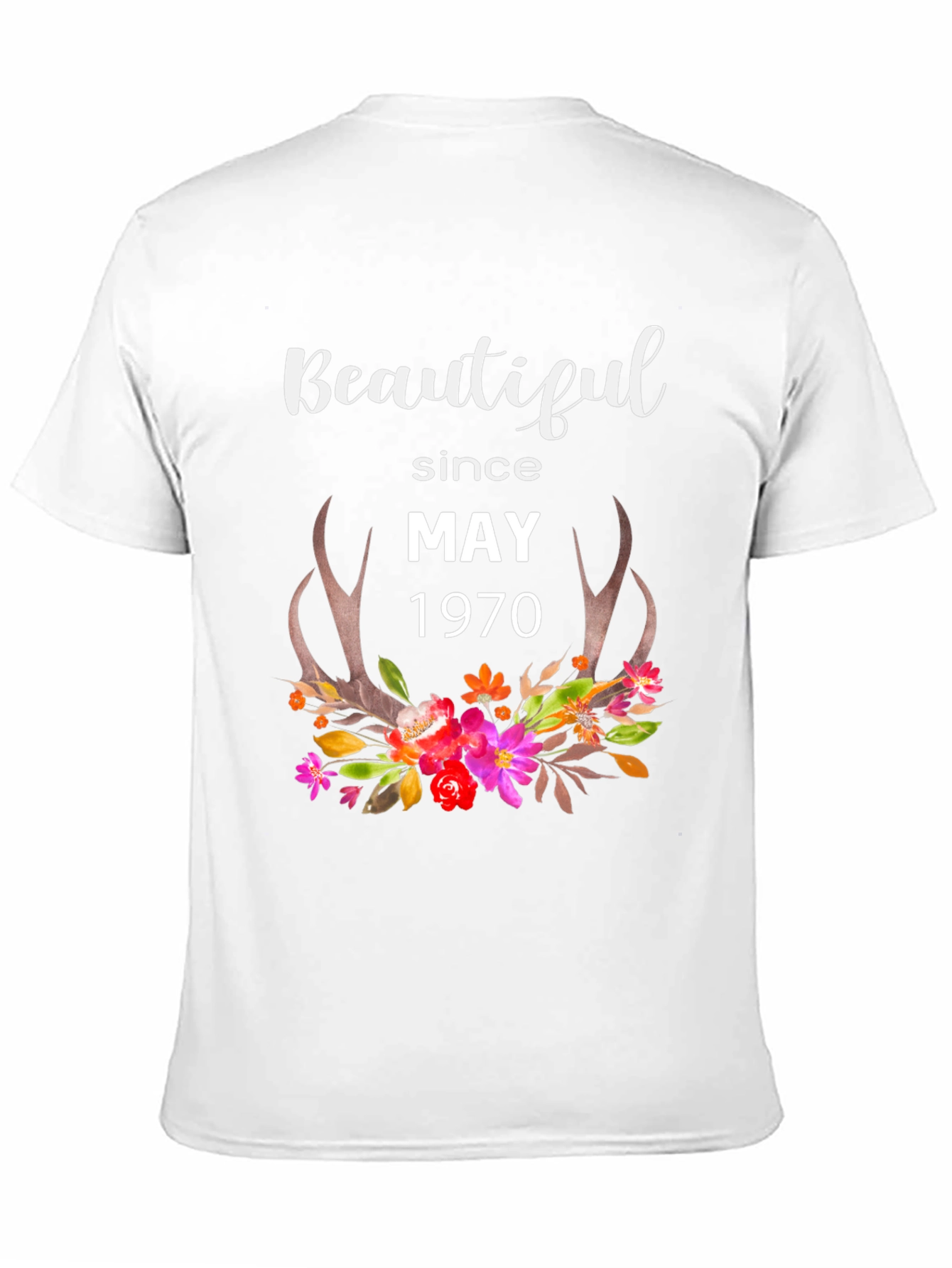 Beautiful Since May 1970 Graphic T-Shirt