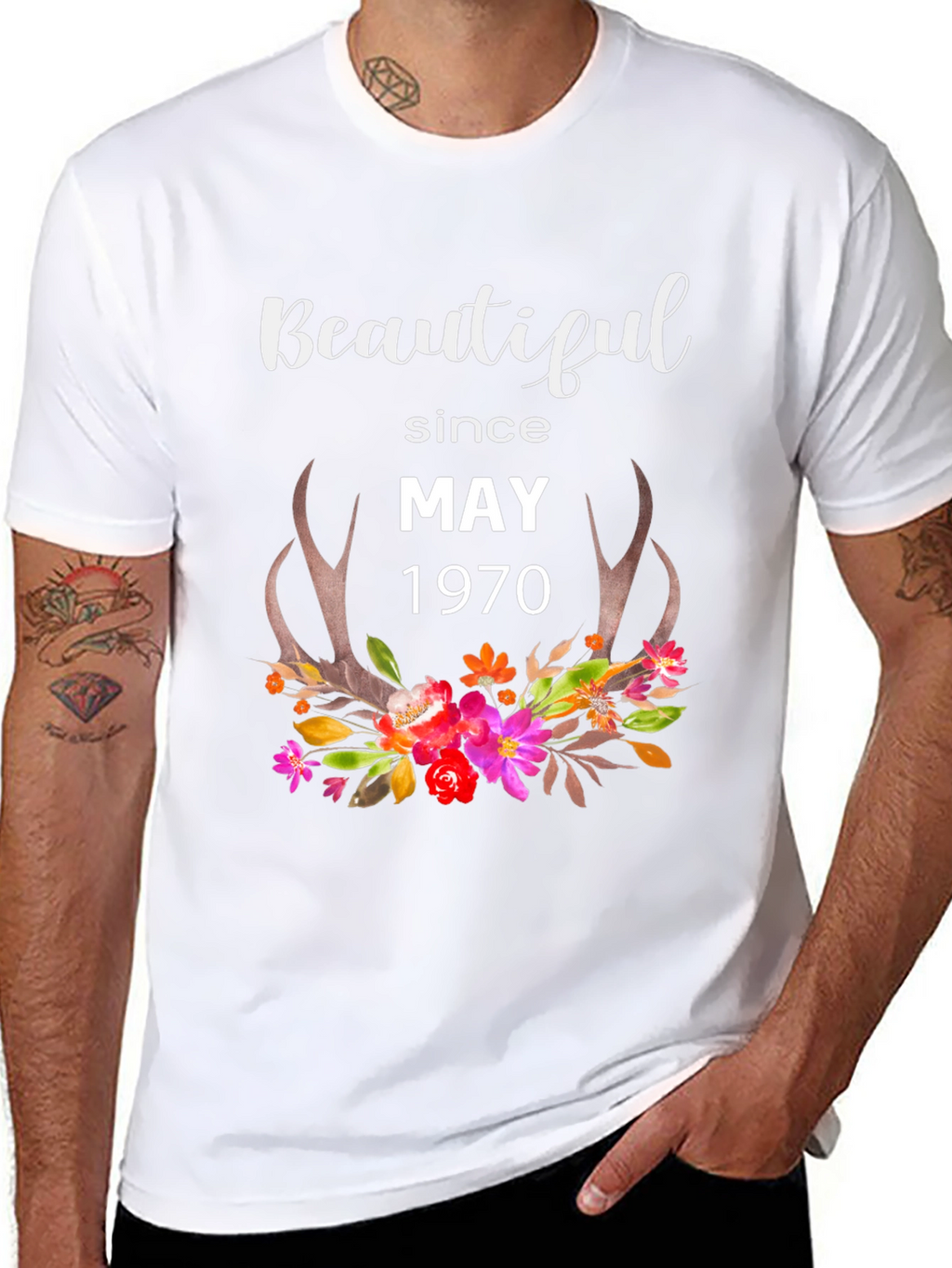 Beautiful Since May 1970 Graphic T-Shirt