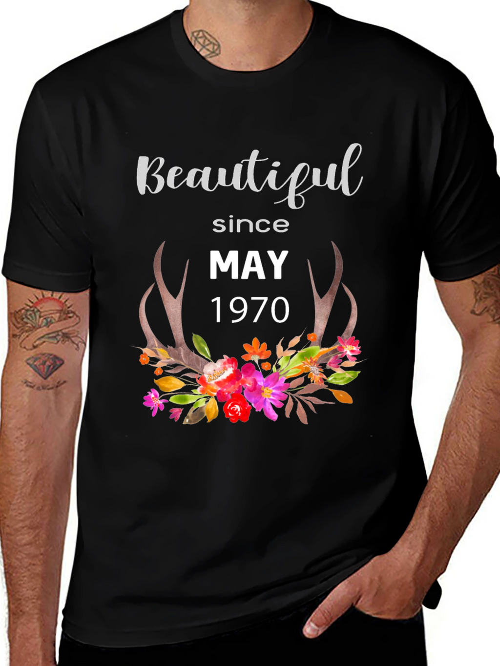 Beautiful Since May 1970 Graphic T-Shirt