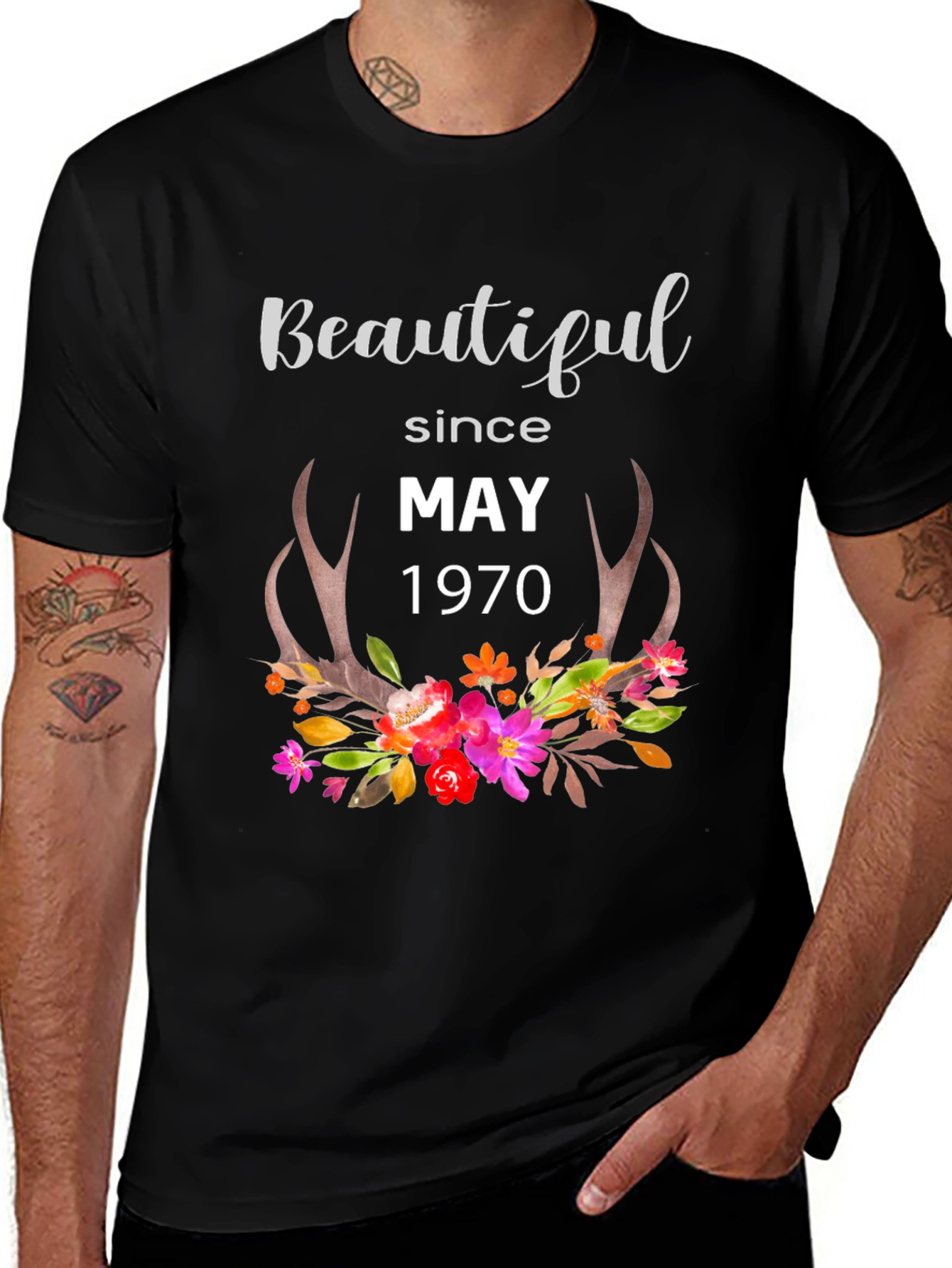 Beautiful Since May 1970 Graphic T-Shirt