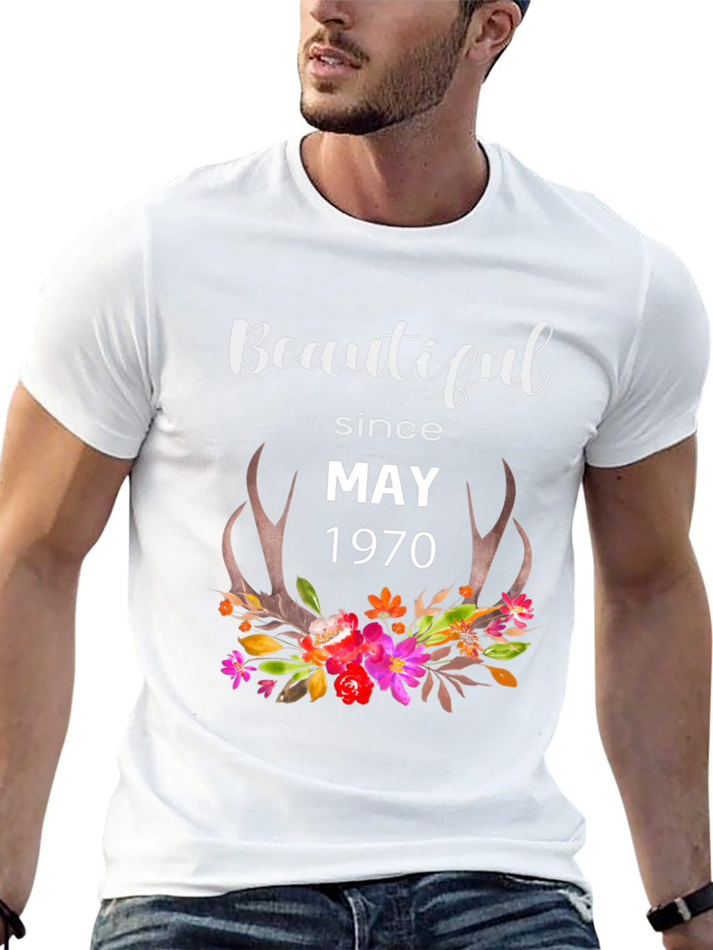 Beautiful Since May 1970 Graphic T-Shirt