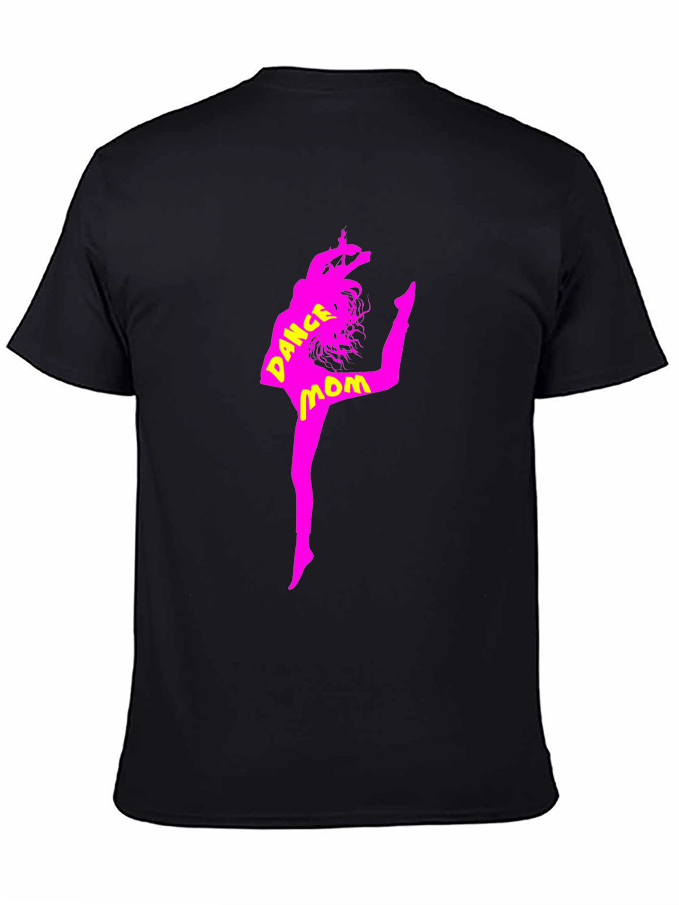Dance Mom Graphic Tee - Black Cotton T-Shirt