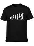 Evolution of a Photographer T-Shirt - Black Cotton Tee