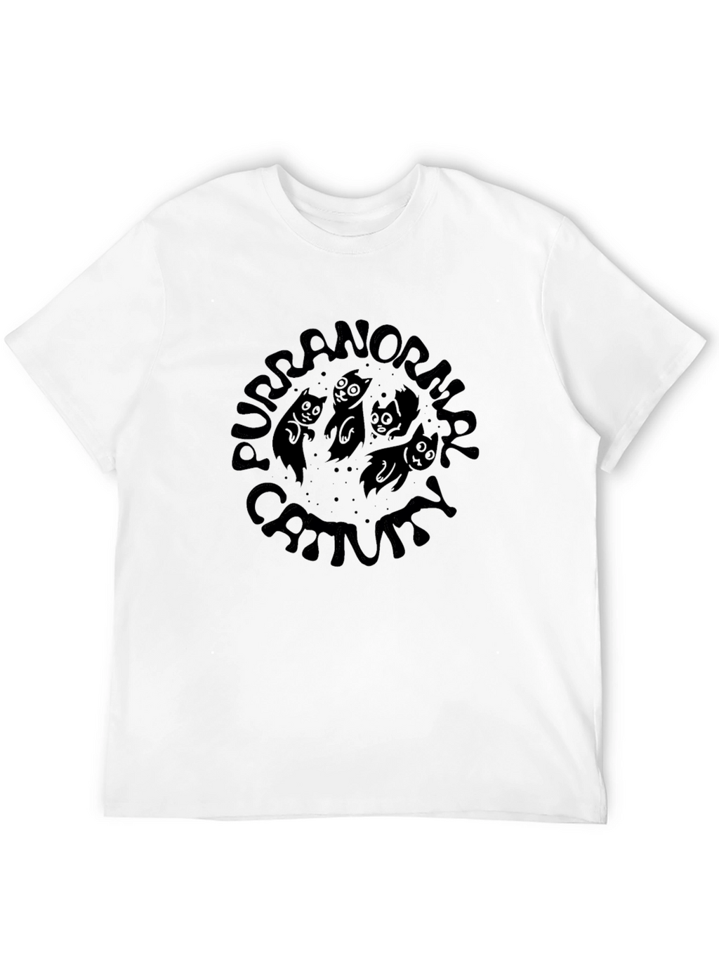 Purranormal Cat-tivity Graphic T-Shirt