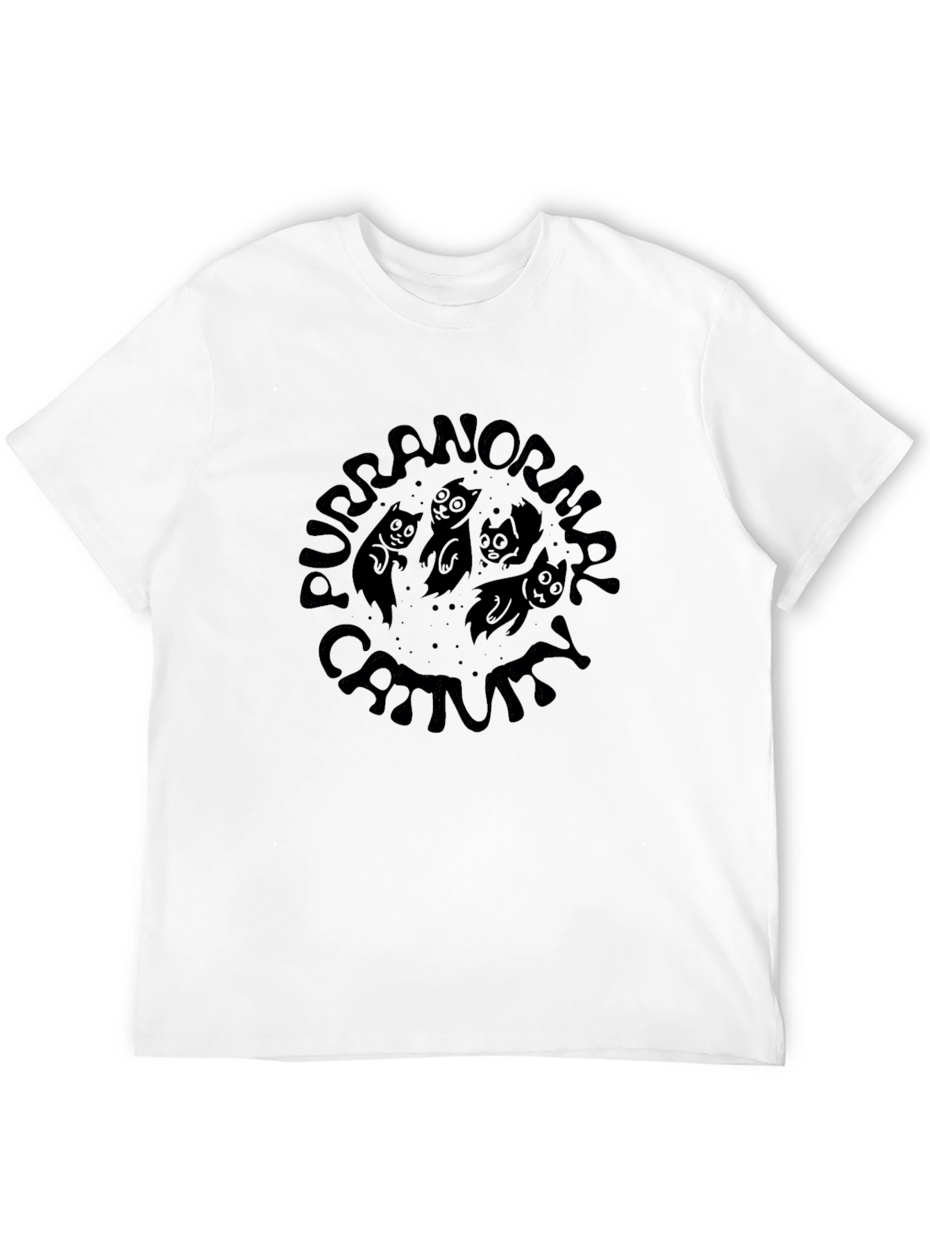 Purranormal Cat-tivity Graphic T-Shirt