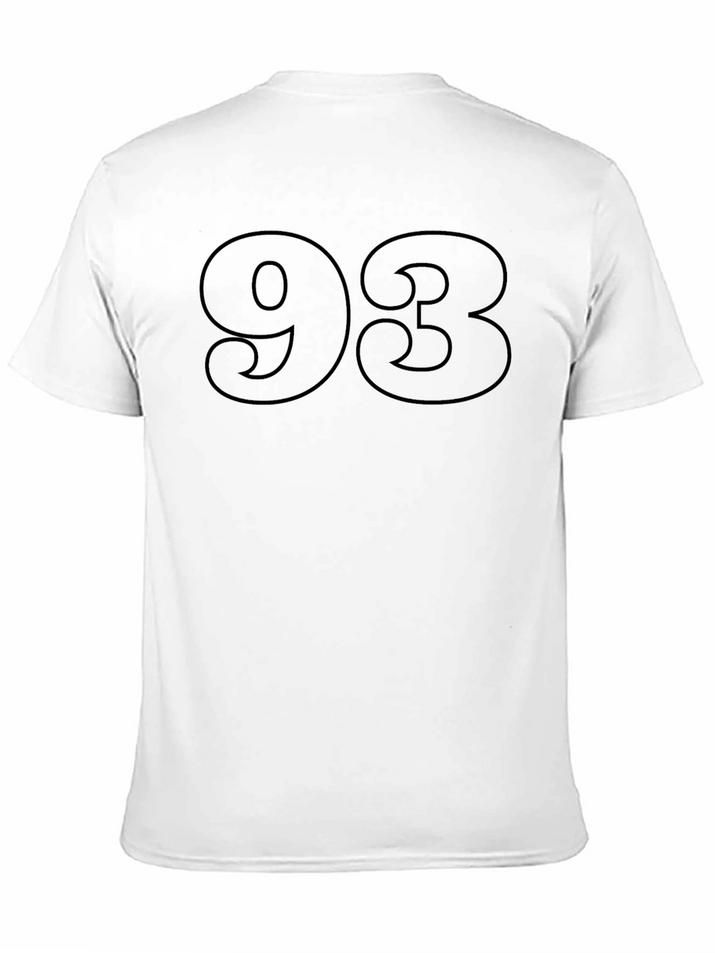 Bold 93 Graphic Tee - Classic Black T-Shirt