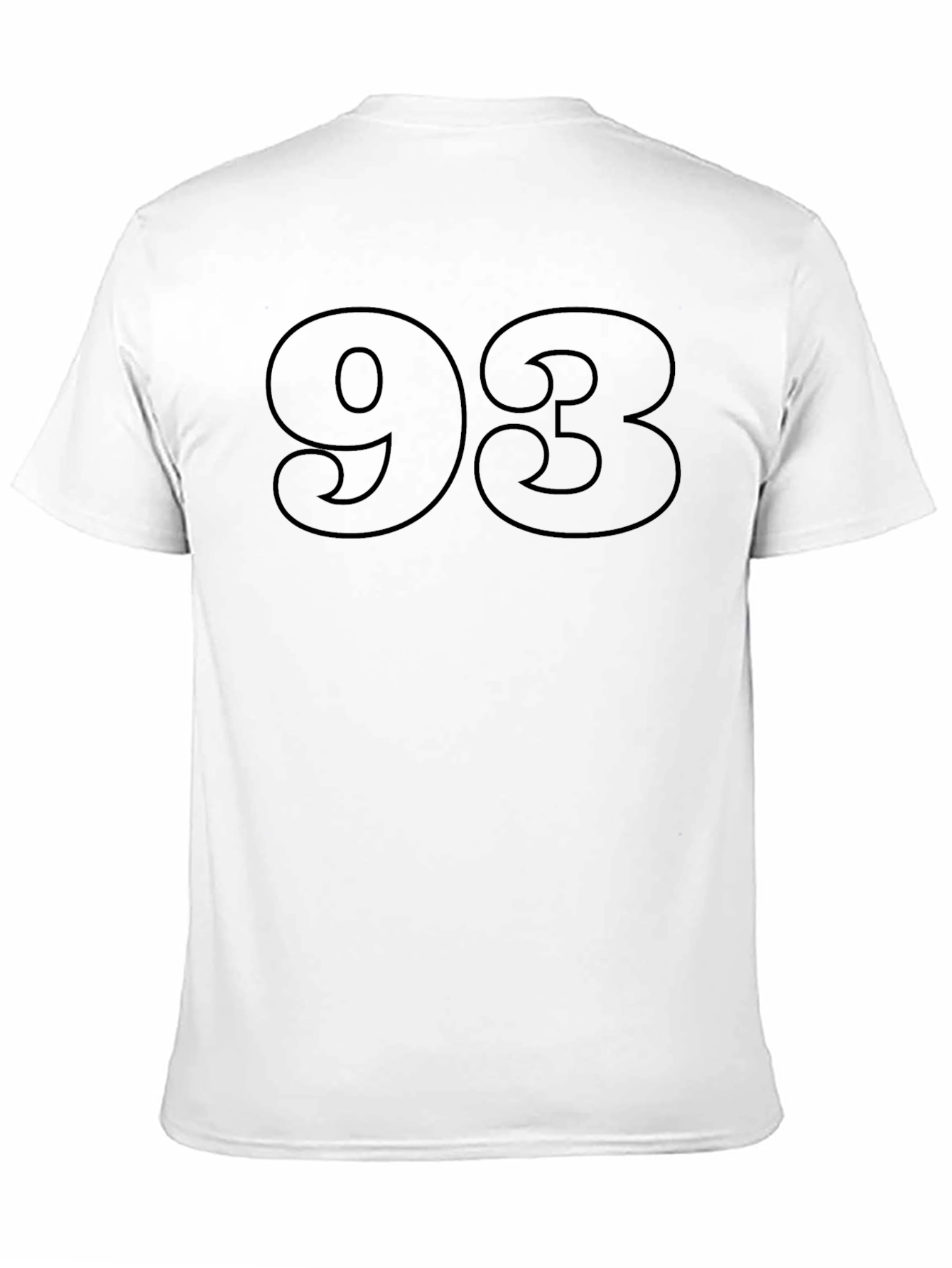 Bold 93 Graphic Tee - Classic Black T-Shirt