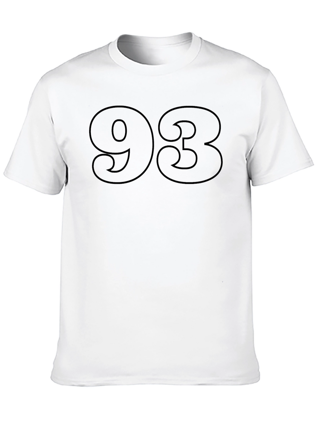 Bold 93 Graphic Tee - Classic Black T-Shirt