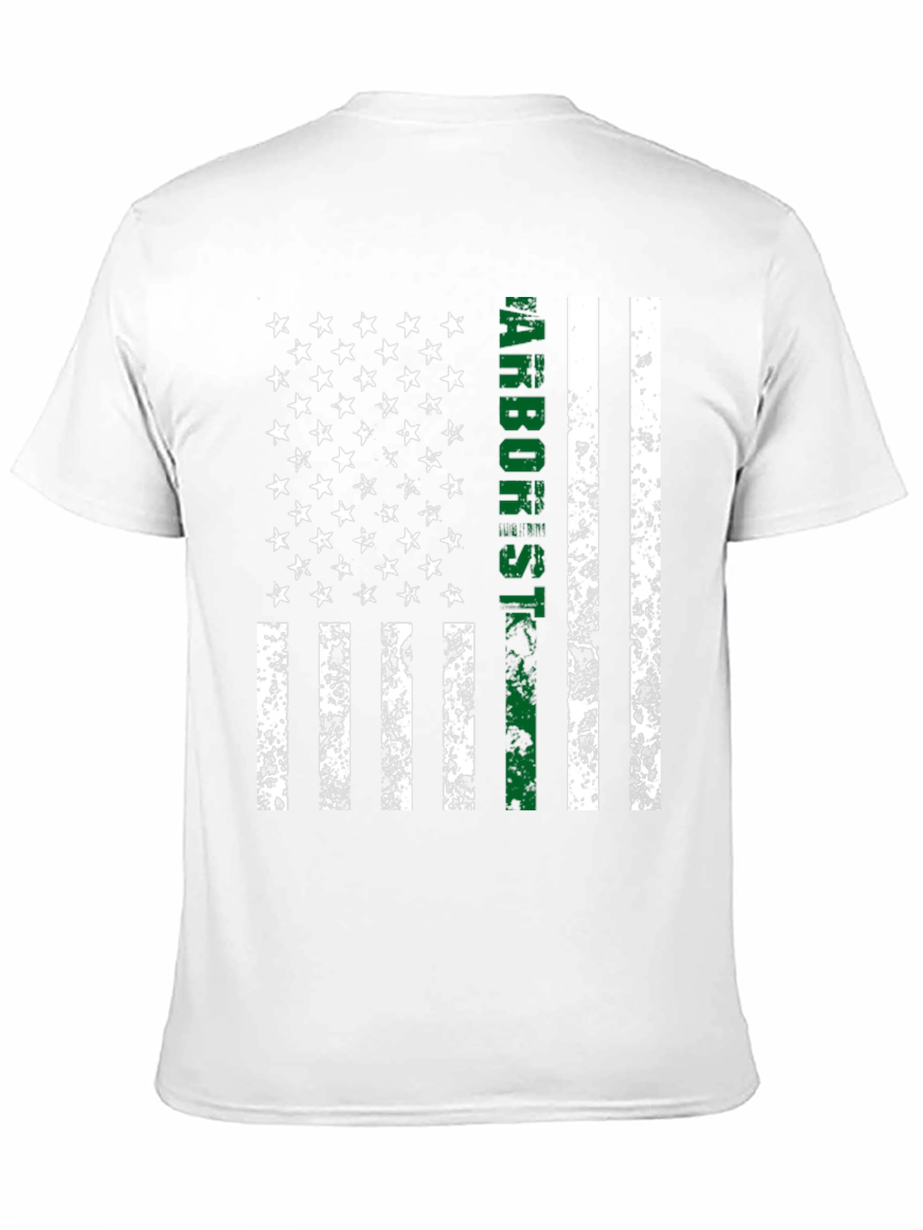 Arborist Thin Green Line Flag T-Shirt