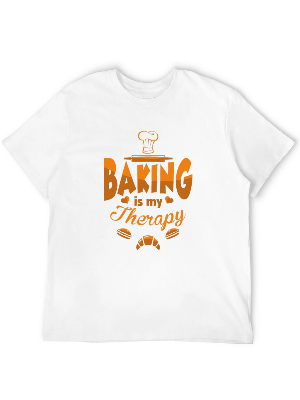 Baking is My Therapy T-Shirt - Baker Gift