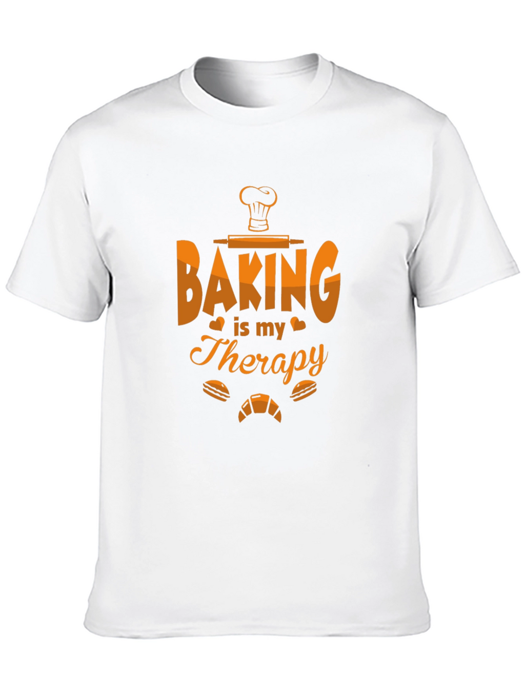 Baking is My Therapy T-Shirt - Baker Gift