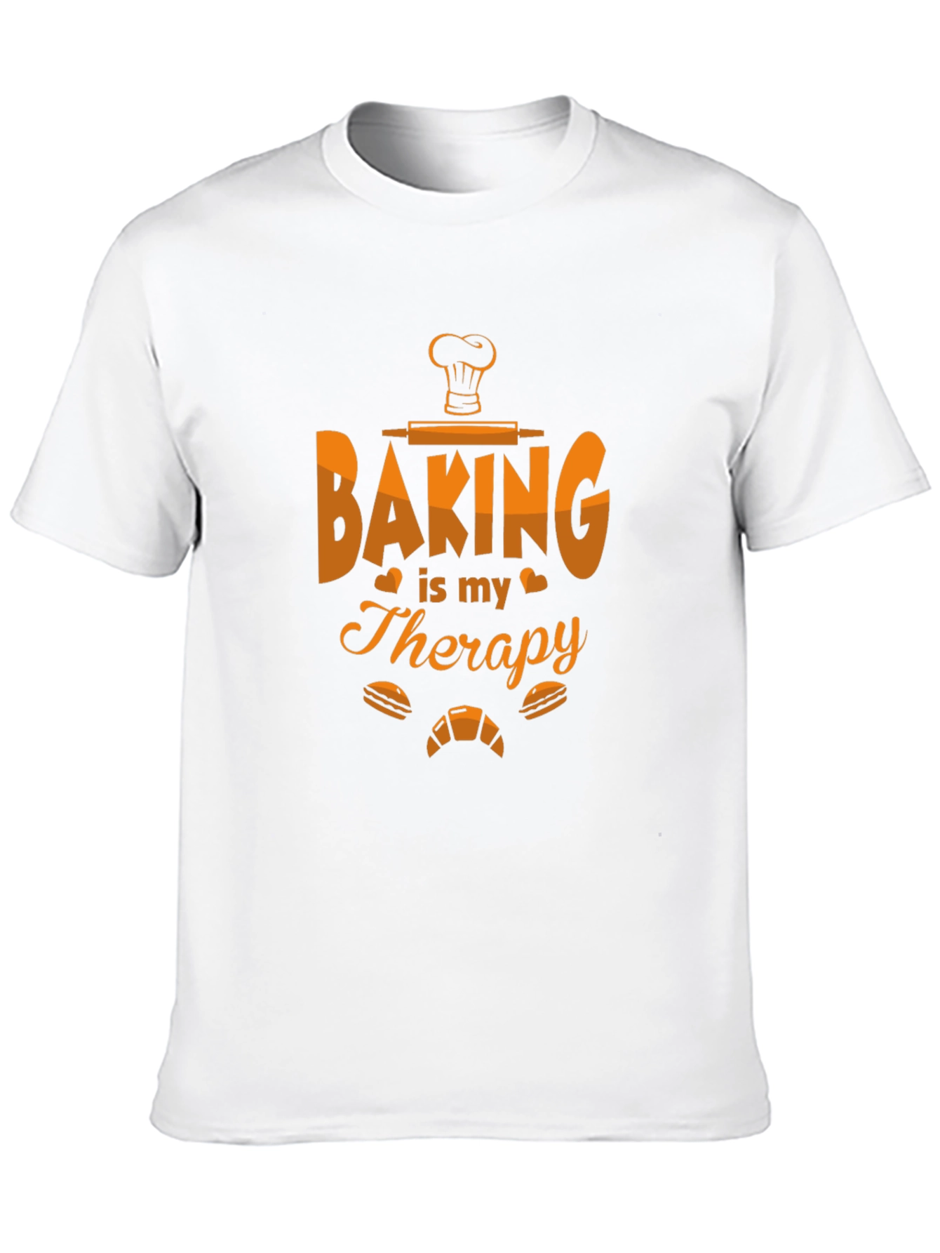 Baking is My Therapy T-Shirt - Baker Gift