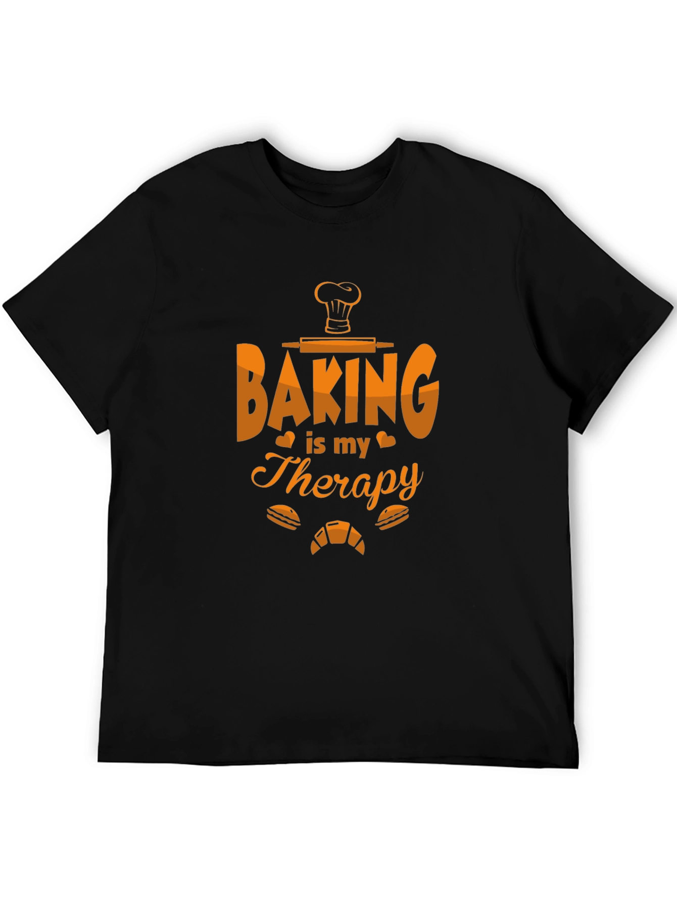 Baking is My Therapy T-Shirt - Baker Gift