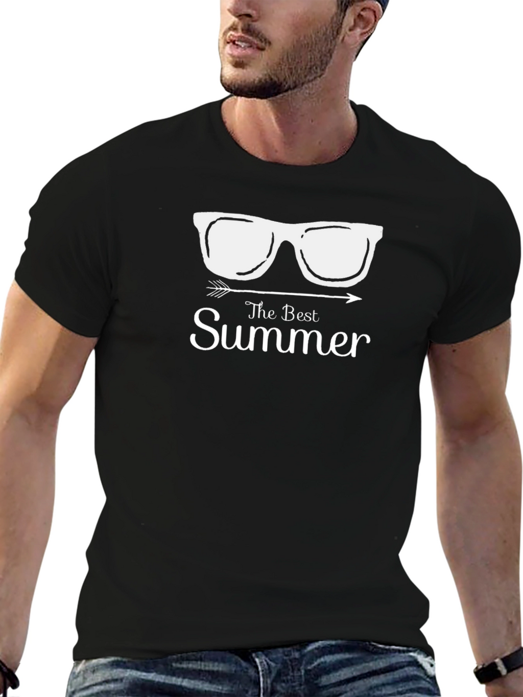 The Best Summer Graphic Tee - Cool Sunglasses Design