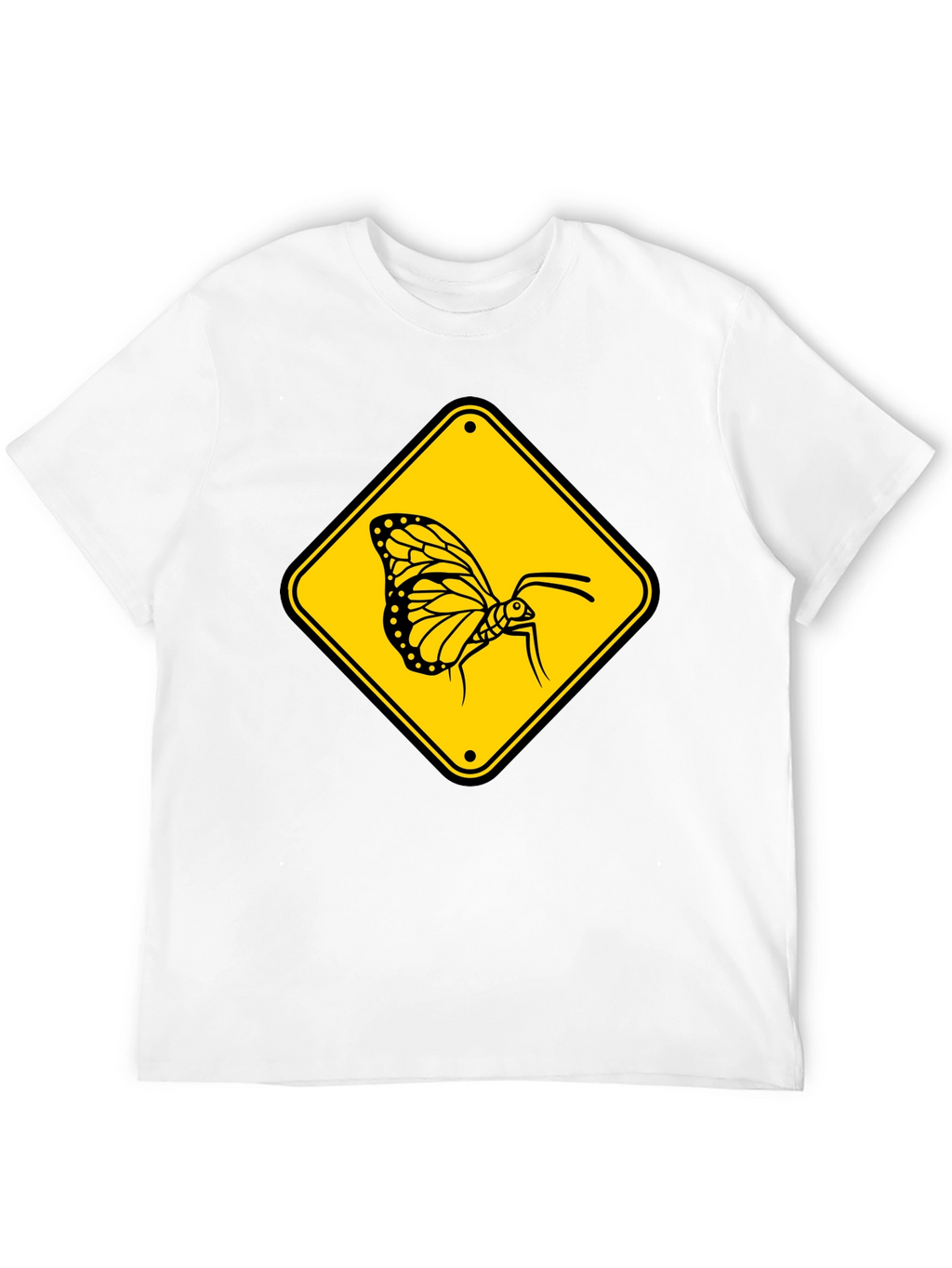 Butterfly Crossing T-Shirt - Black