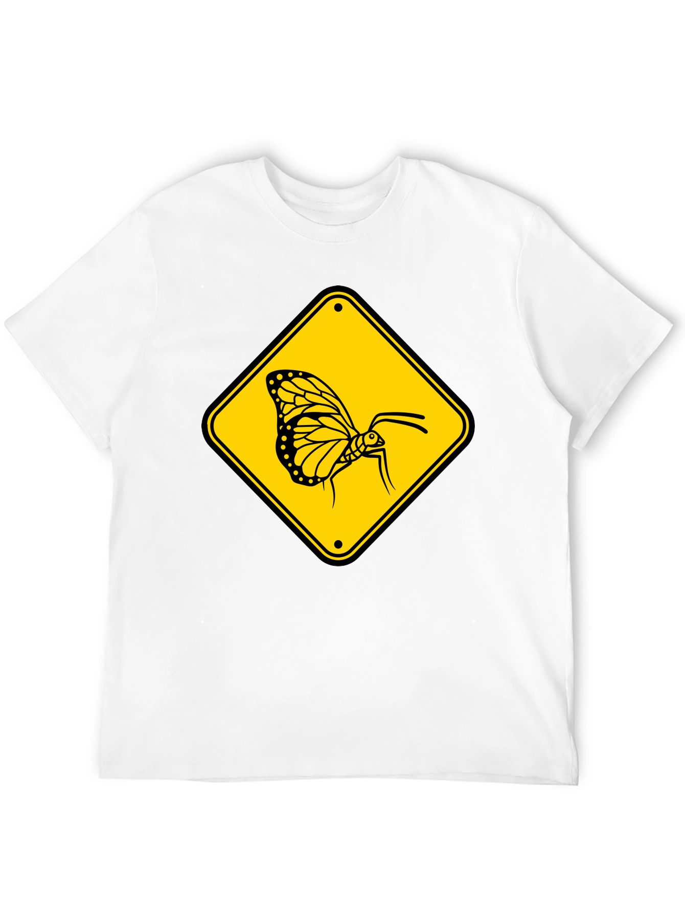 Butterfly Crossing T-Shirt - Black
