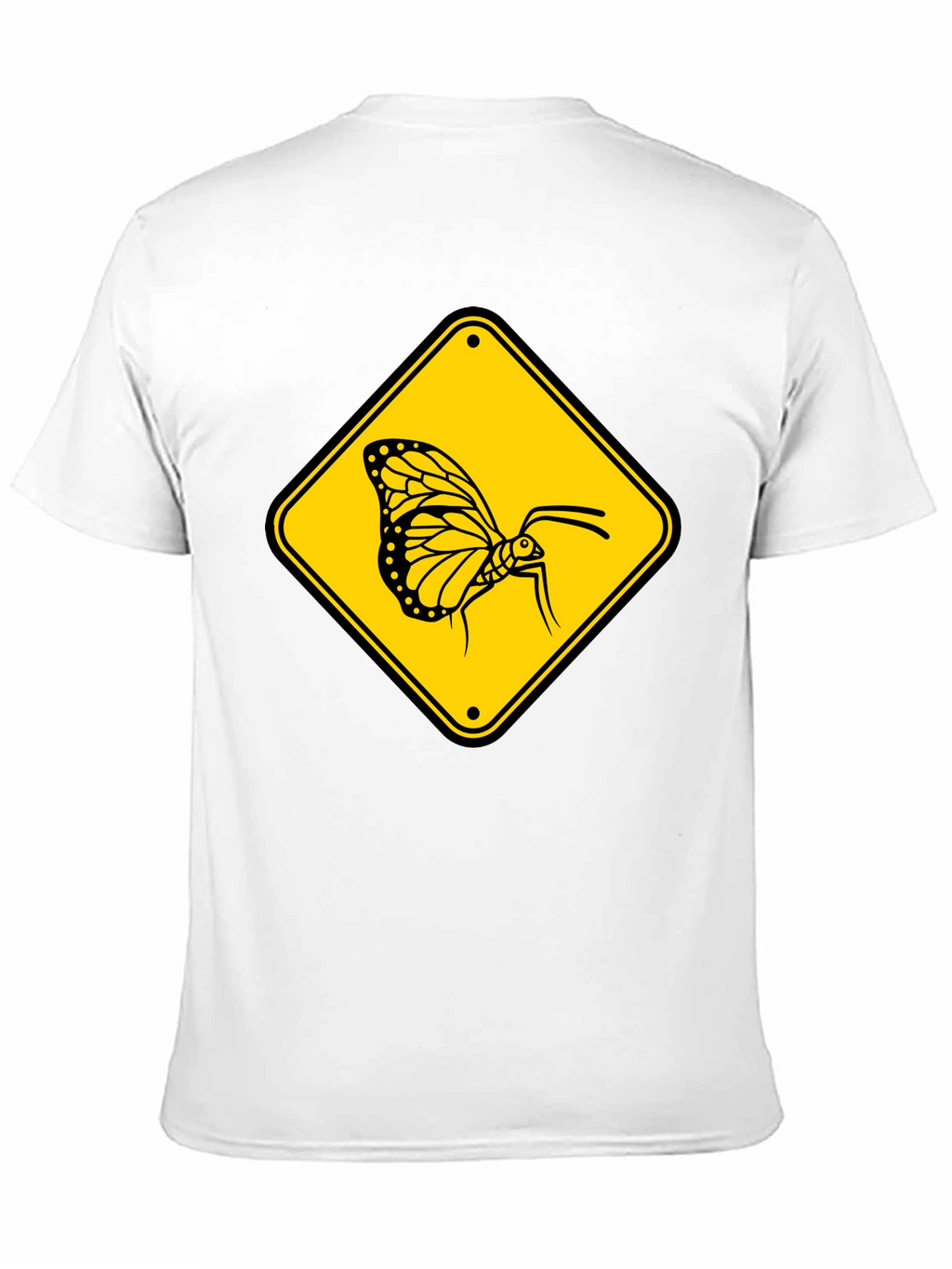 Butterfly Crossing T-Shirt - Black