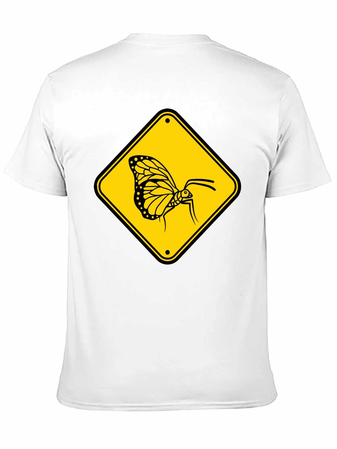 Butterfly Crossing T-Shirt - Black