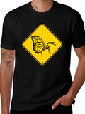 Butterfly Crossing T-Shirt - Black