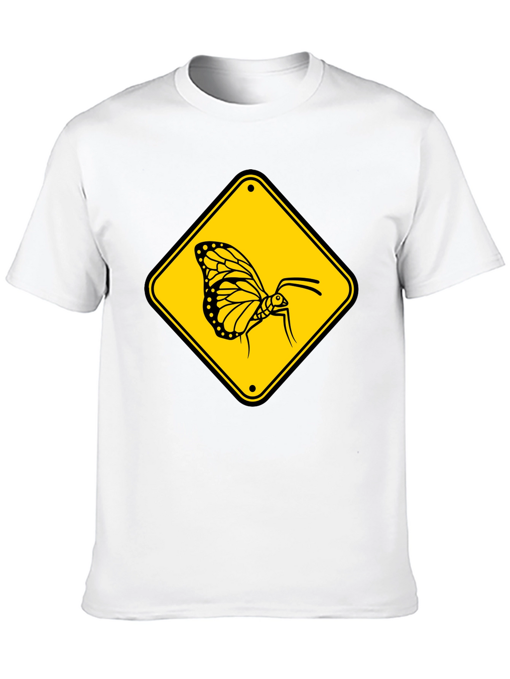 Butterfly Crossing T-Shirt - Black