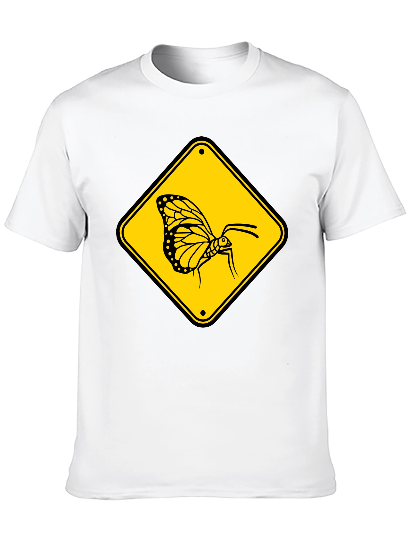 Butterfly Crossing T-Shirt - Black