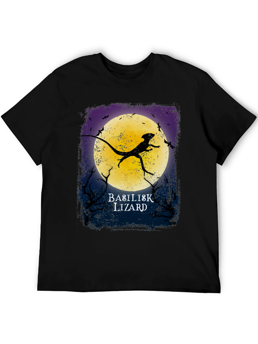 Basilisk Lizard Moon Graphic T-Shirt