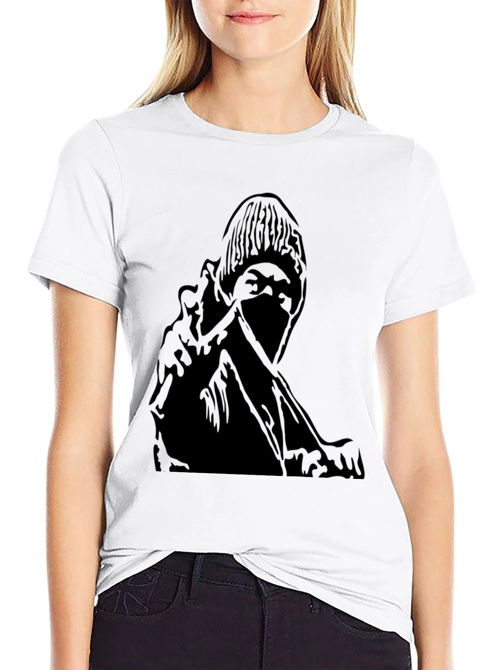 Dark Graphic Print T-Shirt