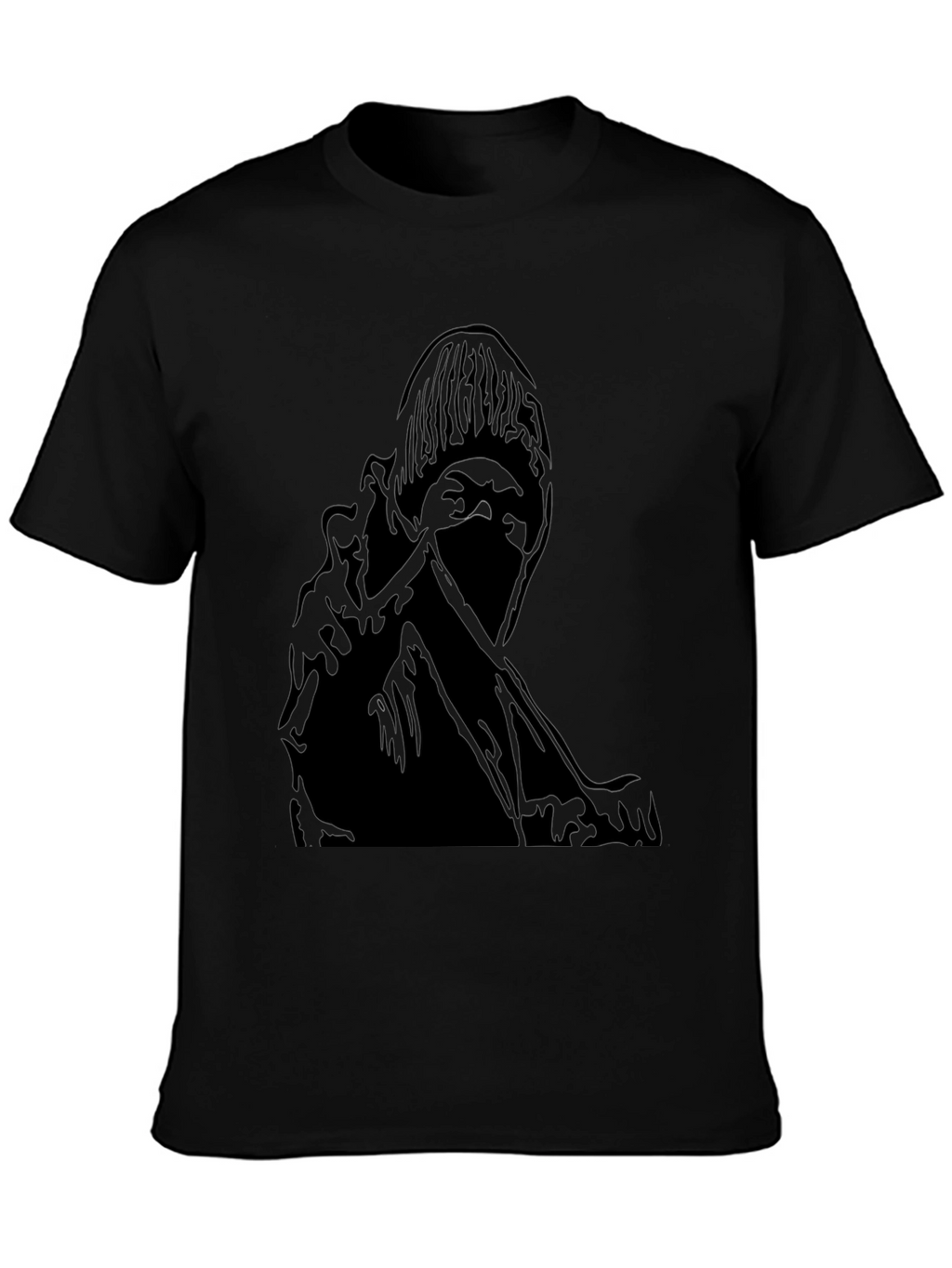 Dark Graphic Print T-Shirt