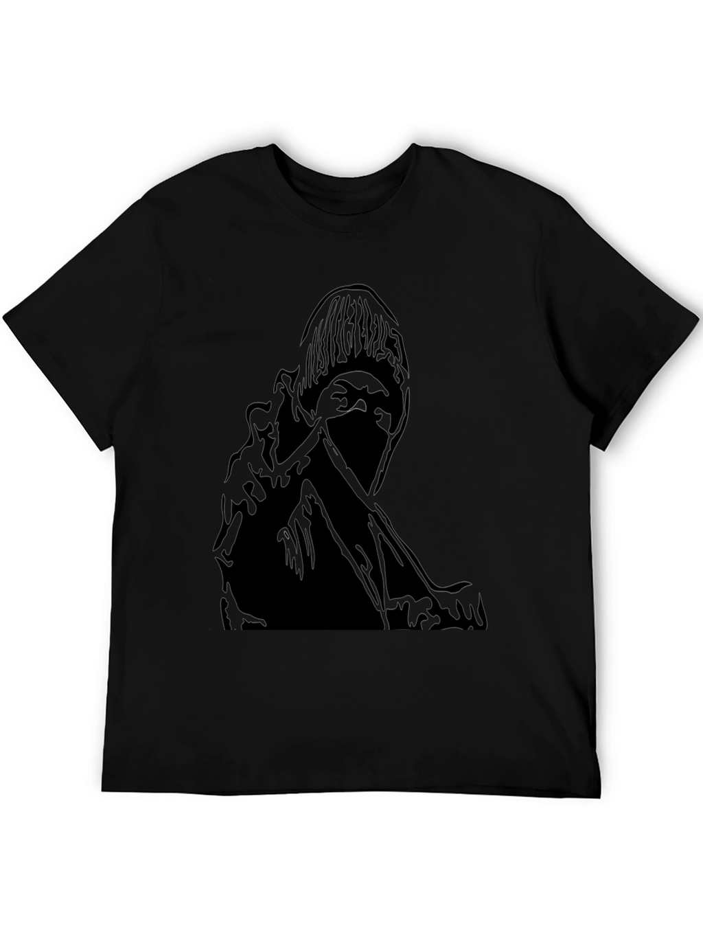 Dark Graphic Print T-Shirt