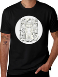 Weightlifting Black Graphic T-Shirt