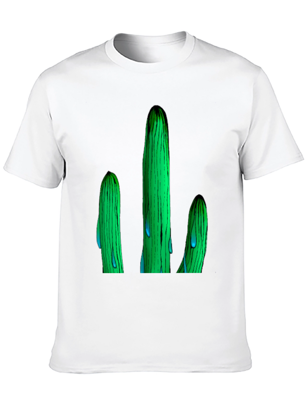 Cactus Graphic T-Shirt - Unique Design