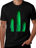 Cactus Graphic T-Shirt - Unique Design