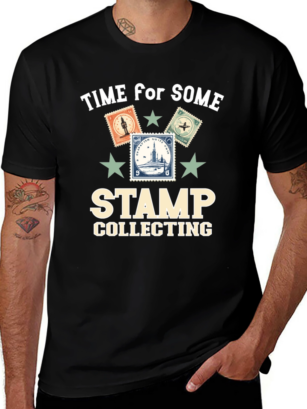 Stamp Collecting T-Shirt: Hobbyist Tee
