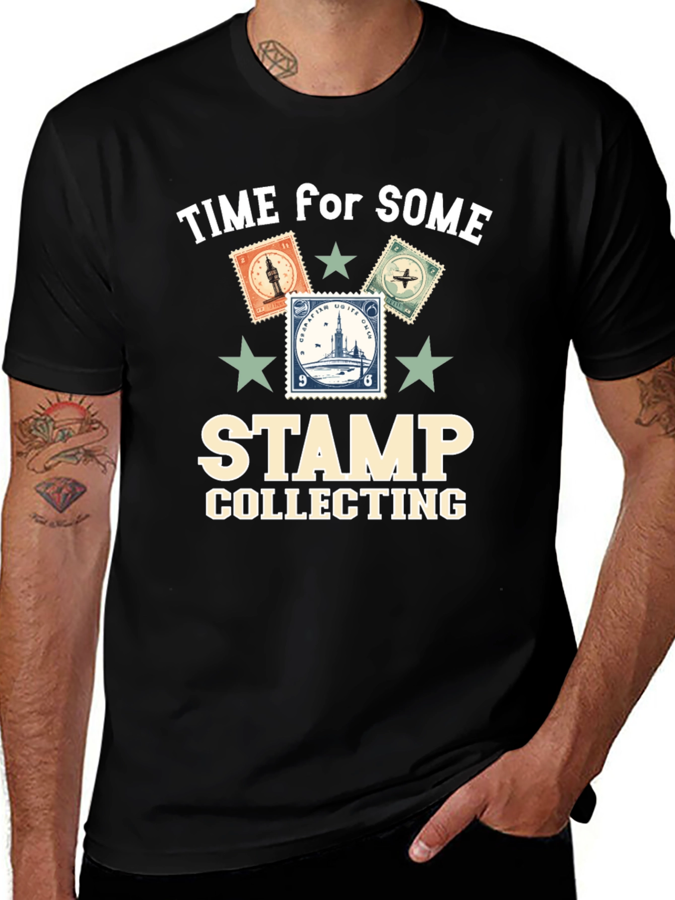 Stamp Collecting T-Shirt: Hobbyist Tee