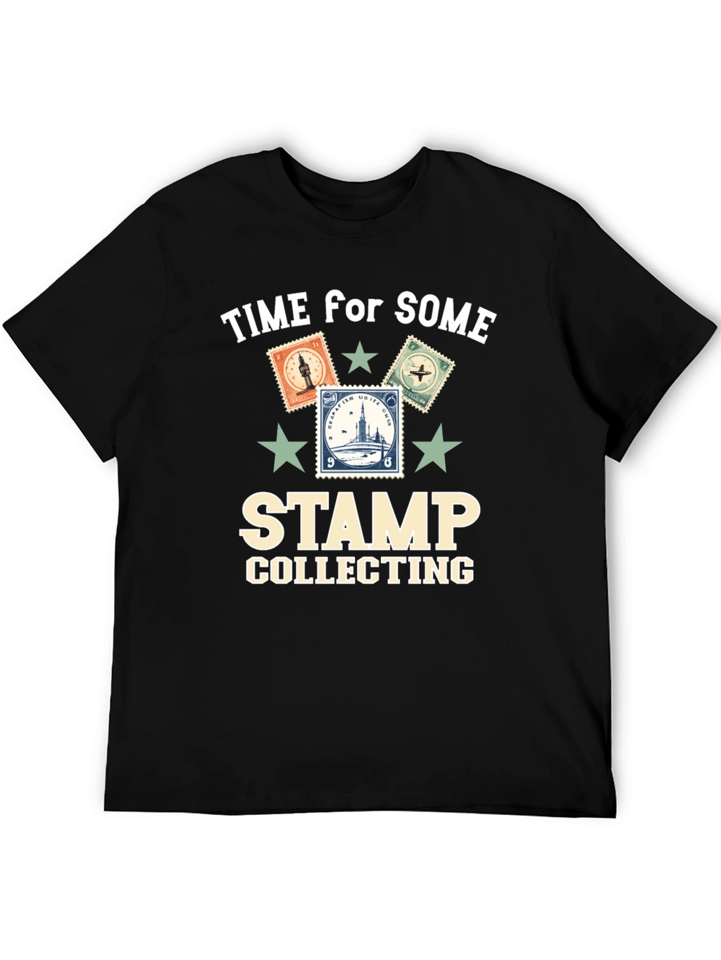 Stamp Collecting T-Shirt: Hobbyist Tee