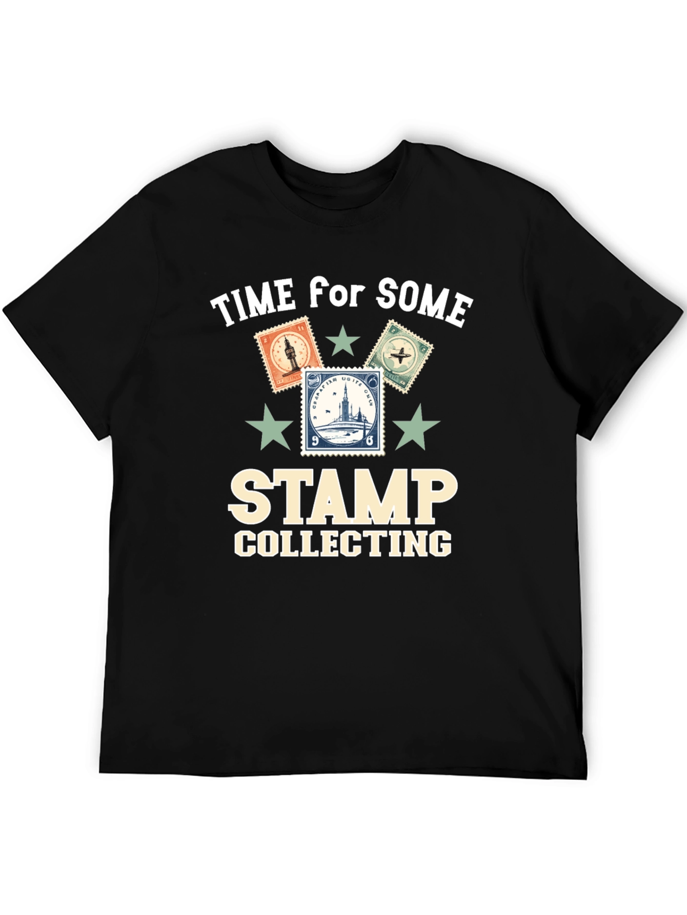Stamp Collecting T-Shirt: Hobbyist Tee