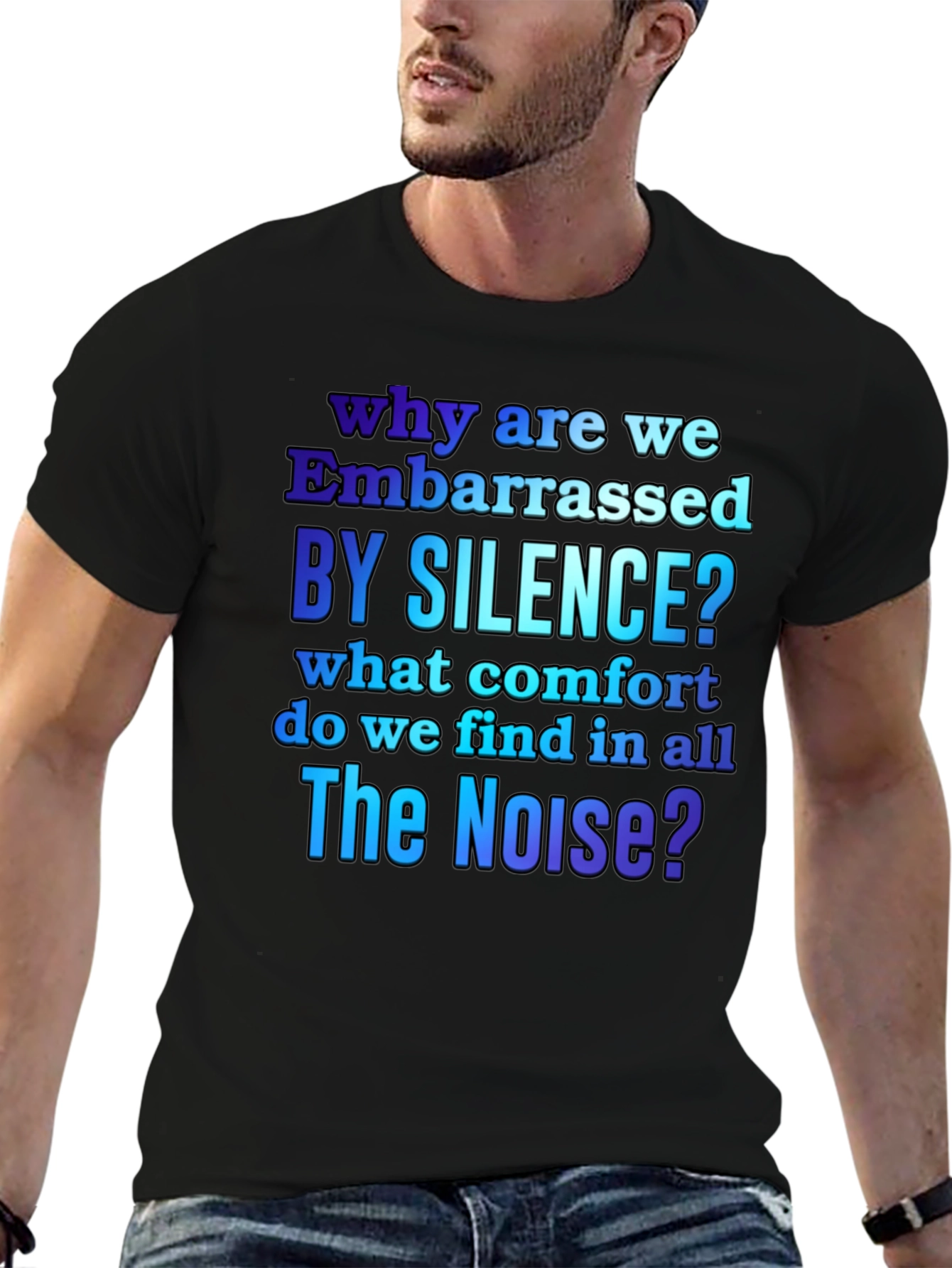 Embarrassed by Silence Graphic T-Shirt
