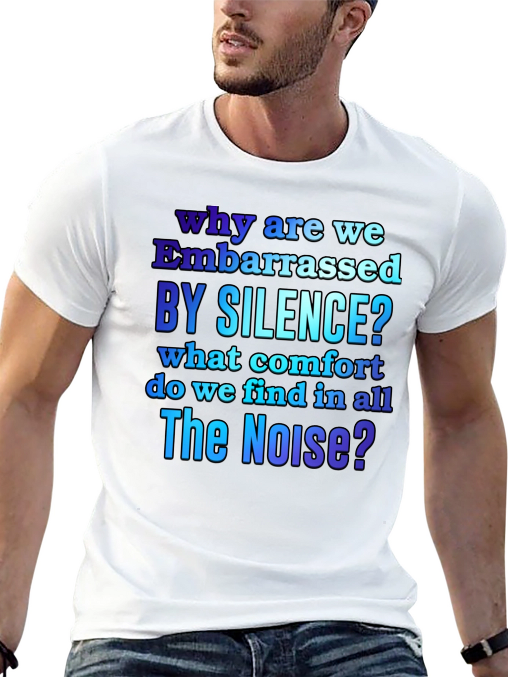 Embarrassed by Silence Graphic T-Shirt
