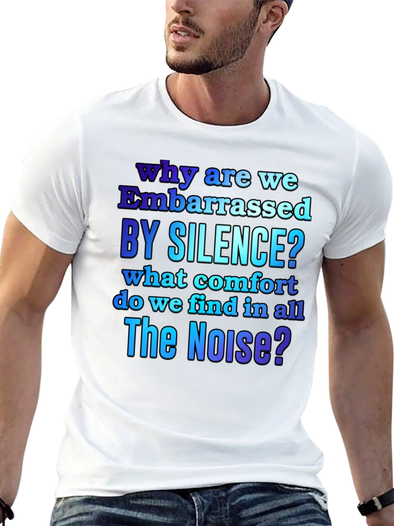 Embarrassed by Silence Graphic T-Shirt