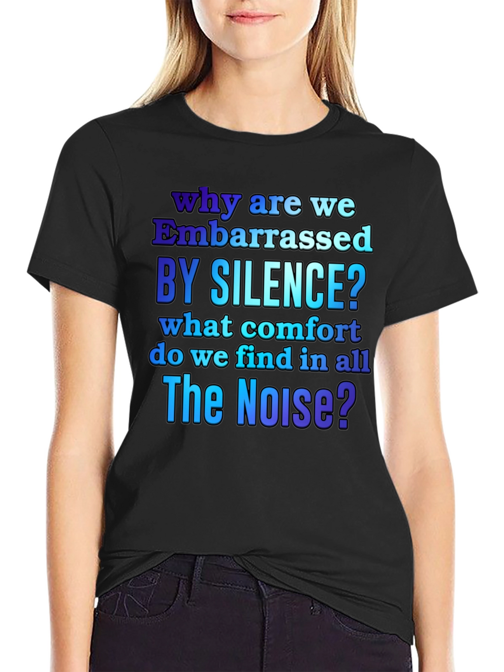 Embarrassed by Silence Graphic T-Shirt