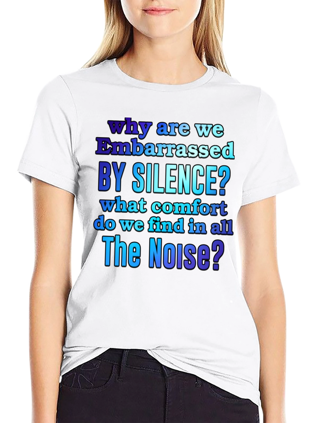 Embarrassed by Silence Graphic T-Shirt