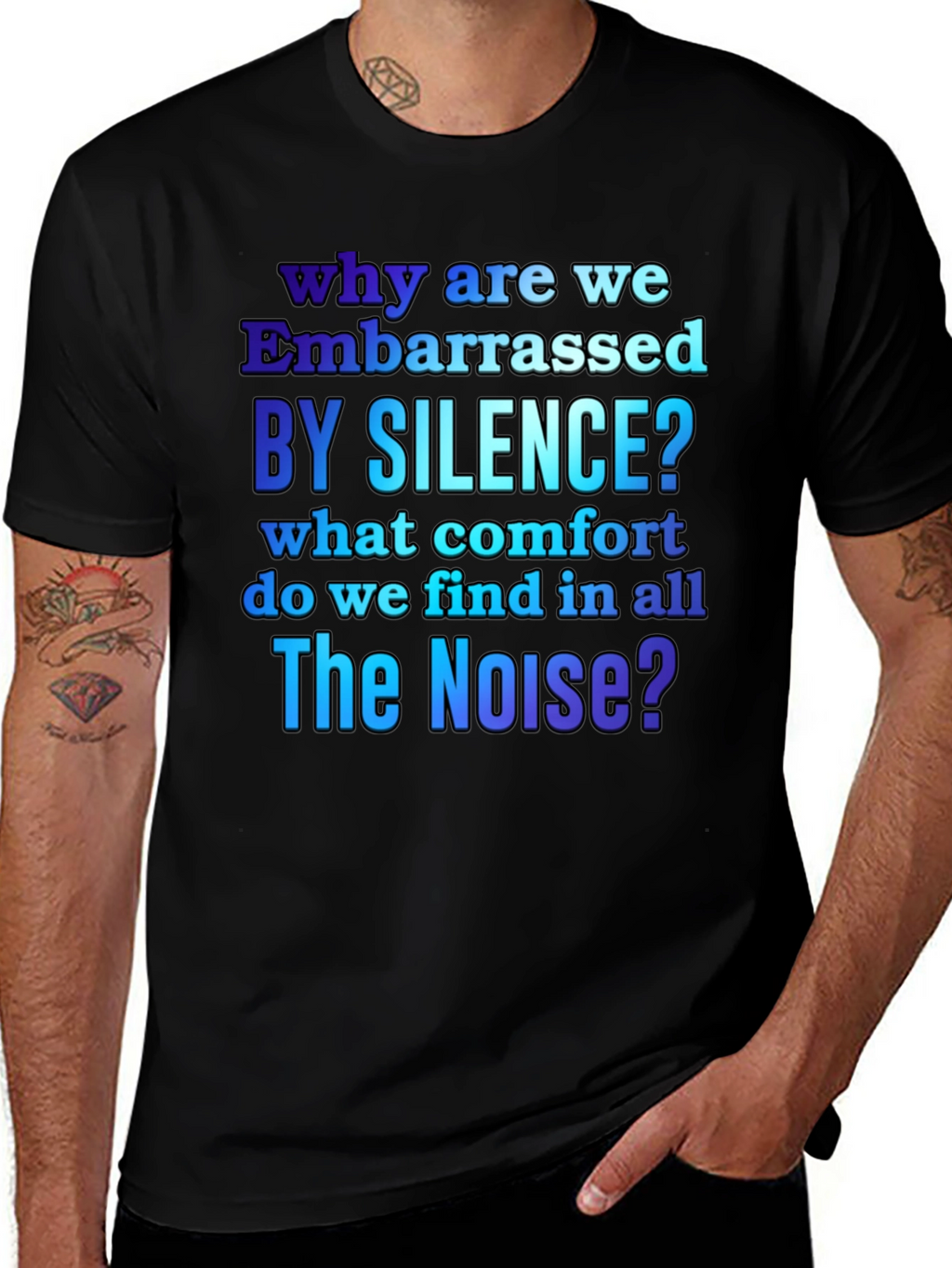 Embarrassed by Silence Graphic T-Shirt