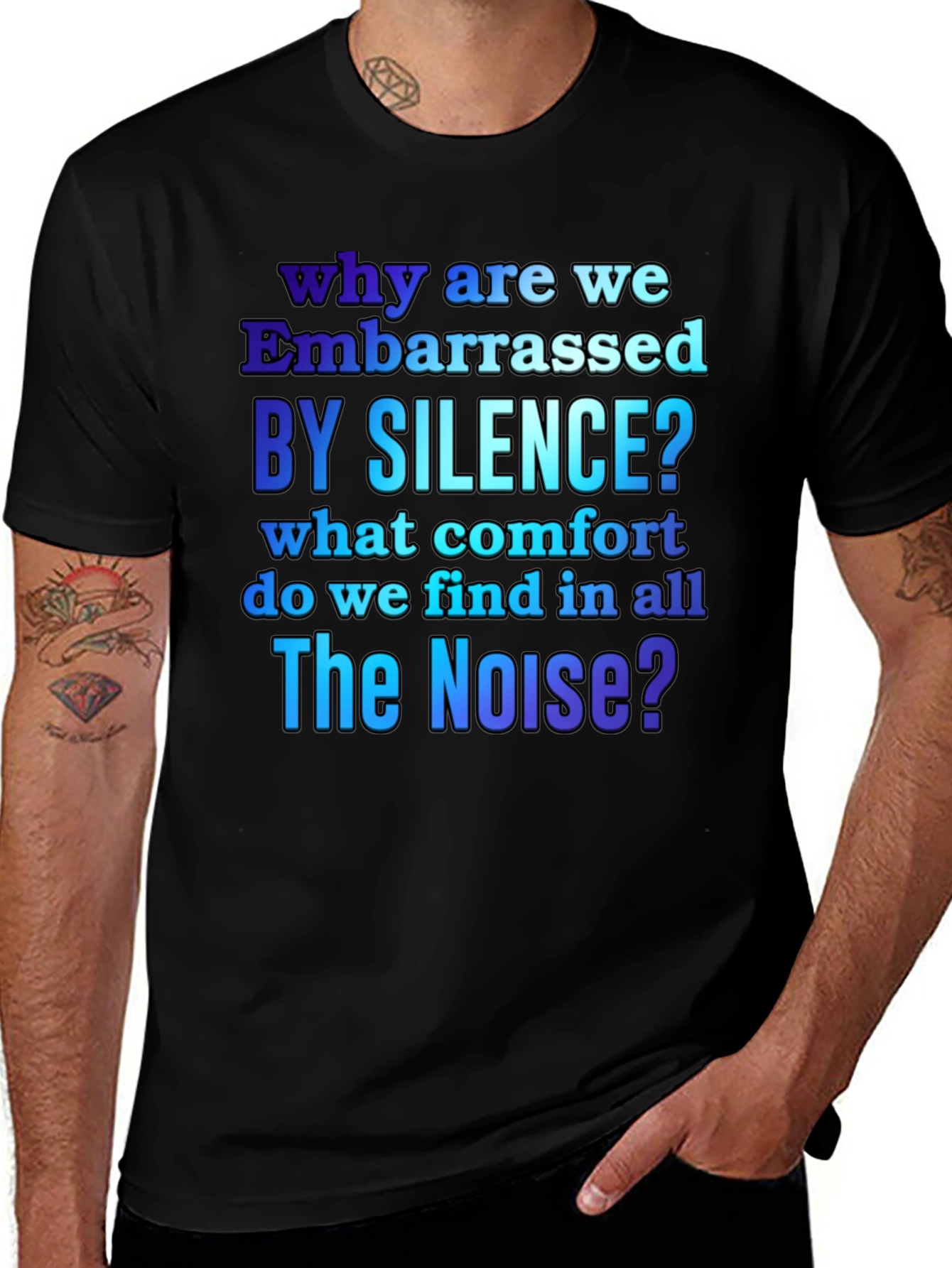 Embarrassed by Silence Graphic T-Shirt